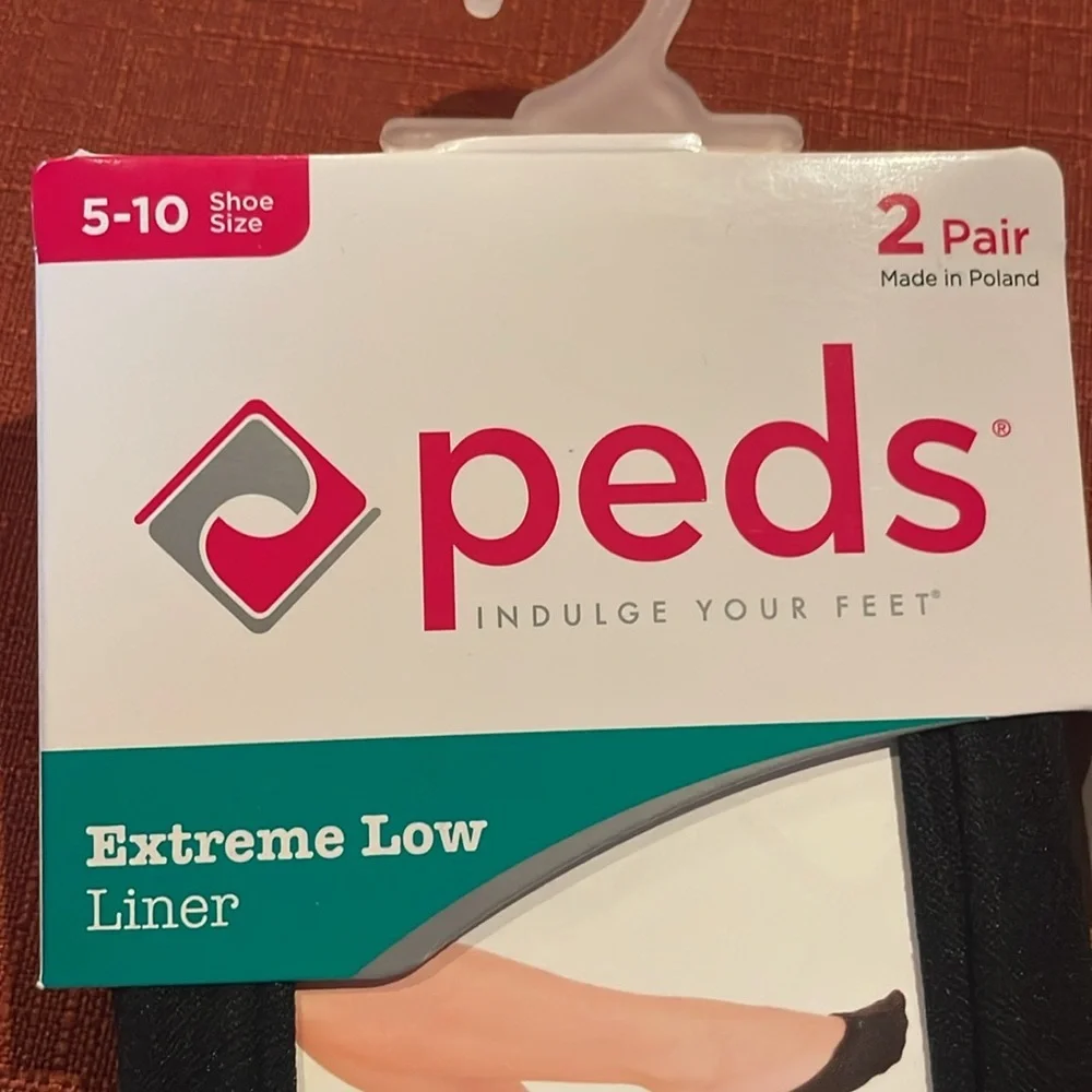 🌸NIP PEDS Extreme Low Slip On Sock - 3 pkgs, total 6 pair